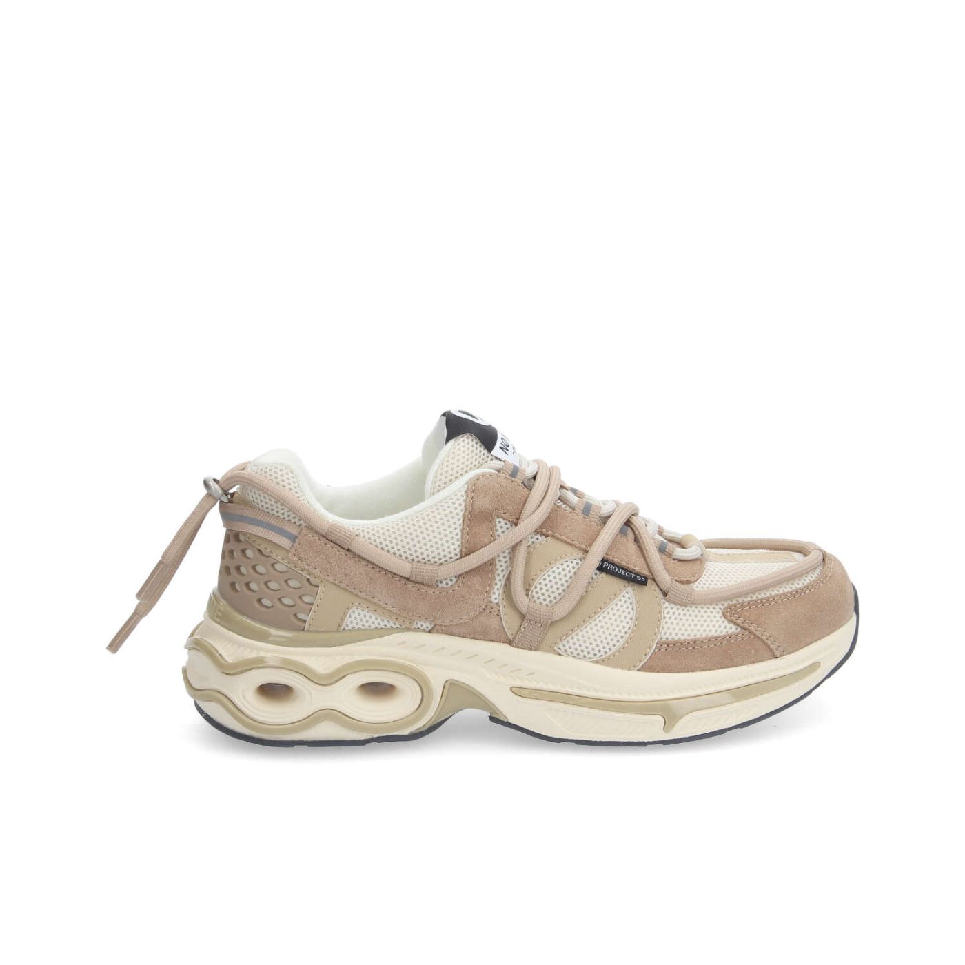 WILLO RUNNER W - MESH/SUEDE - BEIGE/SABLE